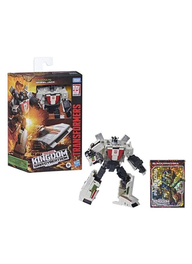 TRANSFORMERS - Toys Generations War For Cybertron: Kingdom Deluxe Wfc K24 Wheeljack Action Figure Kids Ages 8 And Up 5.5 Inch - Image 1