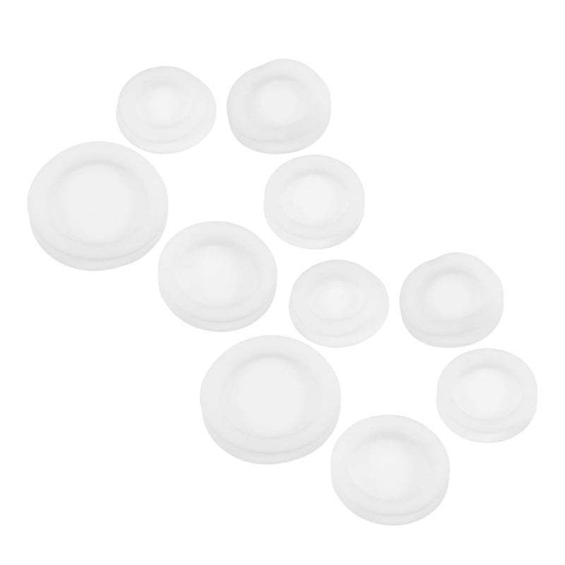 10pcs Round Rubber Stopper Plugs for Piggy Bank and Coin Money Box Replacement - Image 2