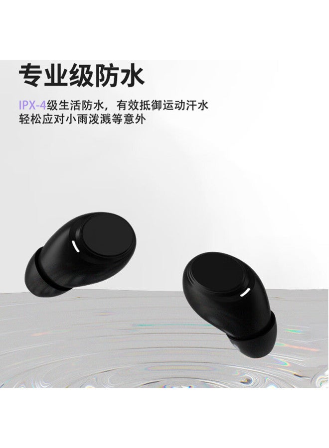 Soaiy A1 2nd Generation True Wireless Bluetooth Earbuds With Noise Cancelling For Calls And Music, In-ear Sports Earphones Compatible With Apple, Huawei, Honor, Xiaomi Phones, Black - Image 4