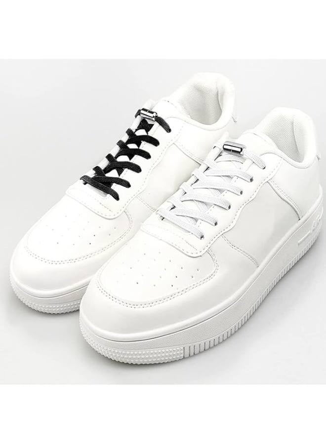 3 pairs shoelaces, Tieless Elastic Shoe Laces, Elastic No Tie Shoelaces Shoe Laces For Kids and Adult Sneakers Shoelace - Image 5