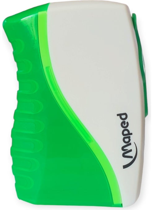 Double Blade Sharpener with Waste Container
