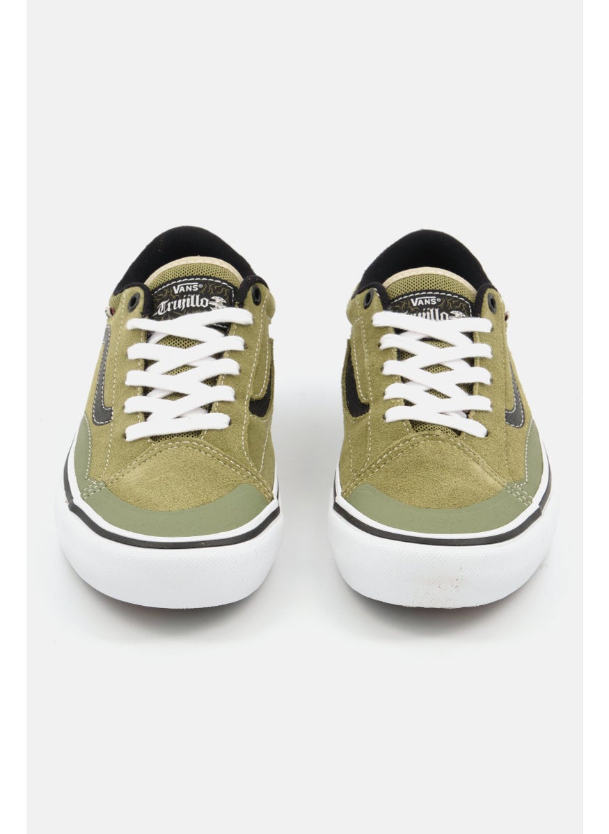 VANS - Women Tnt Advance Prot Lace Up Sports Shoes, Olive/White/Black - Image 1