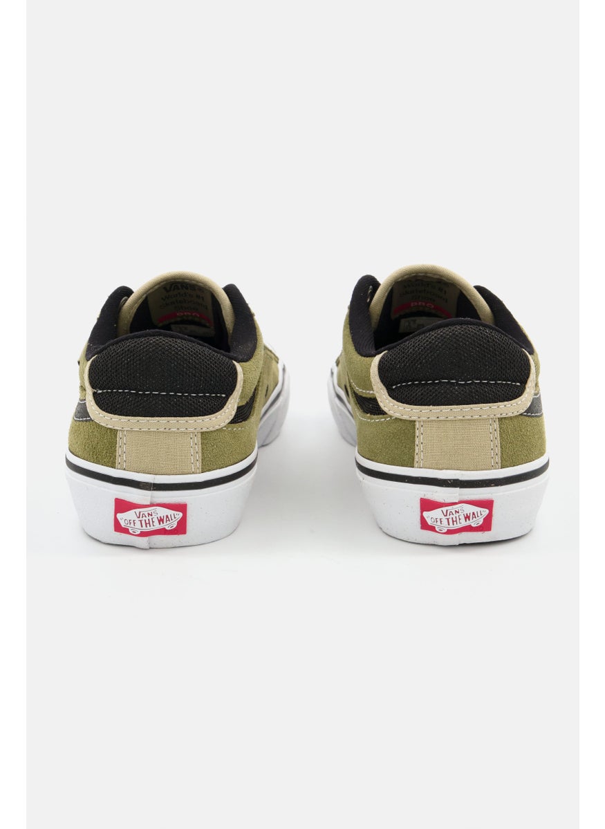 VANS - Women Tnt Advance Prot Lace Up Sports Shoes, Olive/White/Black - Image 1