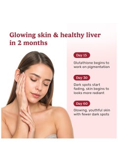 What 's Up What's Up Wellness Gluta-Glow Gummies | Liposomal Glutathione with Vitamin C for Radiant Skin Tone | Depigmentation | Detoxification | 30 Days | Men & Women | No Added Sugar  - Image 5