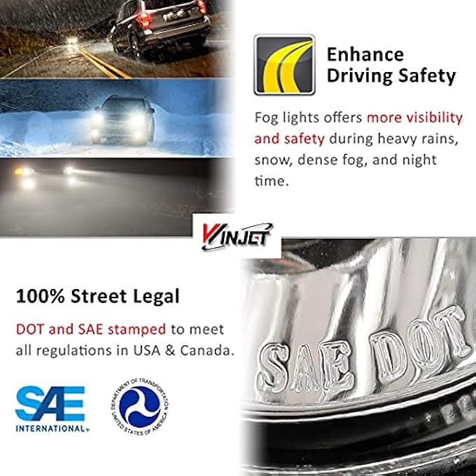 Winjet متوافق مع 1992 1993 1994 1995 1996 1997 1998 Bmw 3 Series E36 318I 320I 323I 325I 328I مصابيح ضباب قيادة جهاز عرض عدسة شفافة Wj30007809 - Image 2