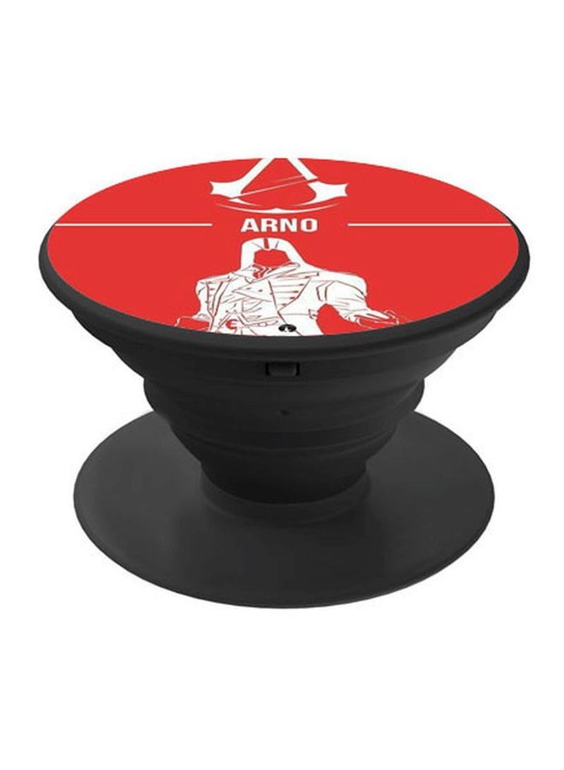 RKN Printed Pop Socket Black/Red/White - Image 2
