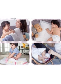 HQ-GAMING 40 Pieces Packed in 4 Pouches Cherry Medical Supply 60 cm x 60 cm Disposable Changing Pads for Baby Soft Ultra Absorbent Waterproof Large Diaper Changing Pad Liners Baby Changing Pad Cover Bed Pads  - Image 5