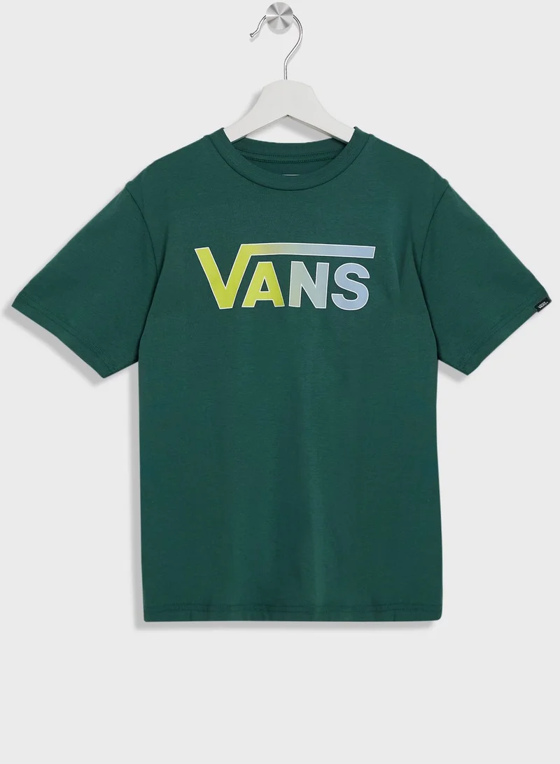 VANS Essential Classic Logo Fill Boys T-Shirt