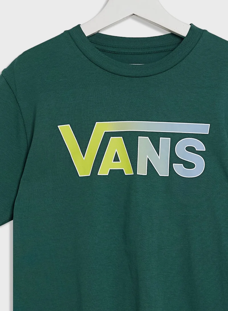 VANS Essential Classic Logo Fill Boys T-Shirt
