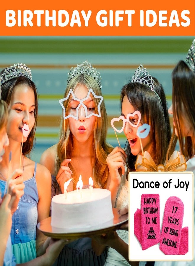 Happy Pop أفكار هدايا عيد الميلاد السابع عشر من هابي بوب - جوارب صوفية ناعمة للفتيات المراهقات بعمر 17 عامًا، هدية عيد ميلاد للابنة - Image 3