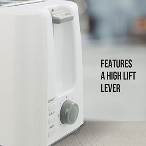 Havells Crisp Plus Pop-Up Toaster, White, 750 Watts - Image 2