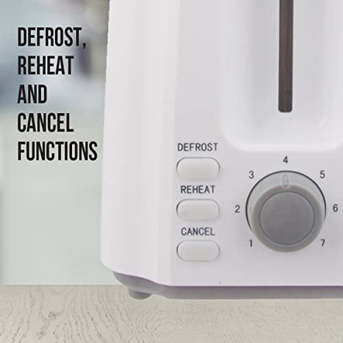 Havells Crisp Plus Pop-Up Toaster, White, 750 Watts - Image 5