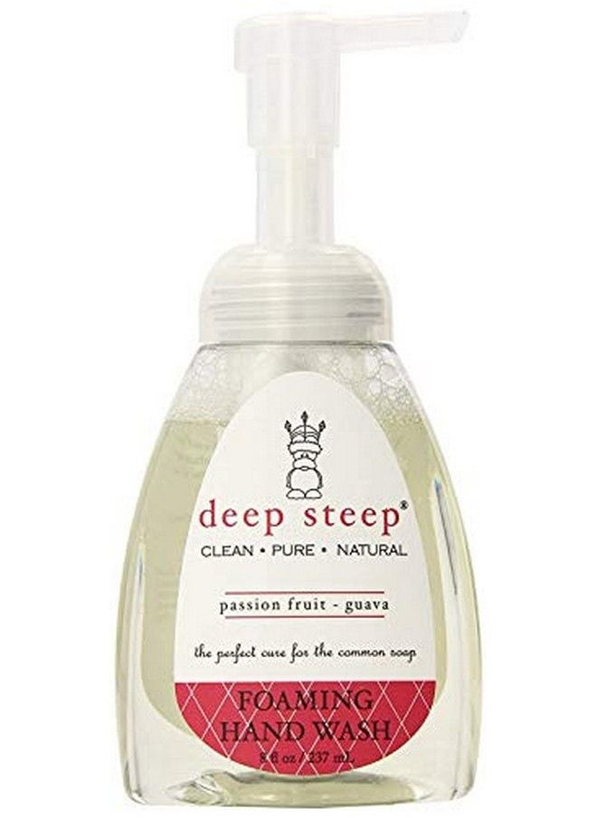 Deep Steep Foaming Hand Wash Passion Fruit Guava 8 Ounce  - Image 1