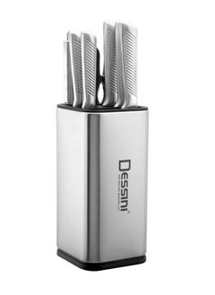 DESSINI Dessini 9-Piece kitchen knife Set With Stainless Steel Block  - Image 3
