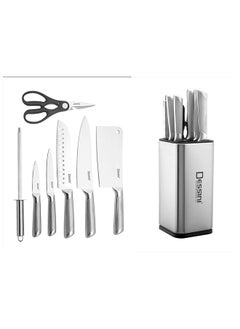 DESSINI Dessini 9-Piece kitchen knife Set With Stainless Steel Block  - Image 1