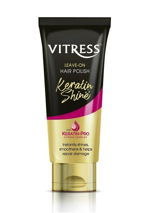 VITRESS keratin Shine Leave On Hair Polish And Hair Serum - Image 1