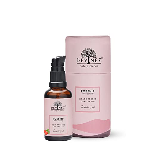 Devinez Rosehip Seed Cold-Pressed Oil, 50ml Pure, Natural and Undiluted - Image 1