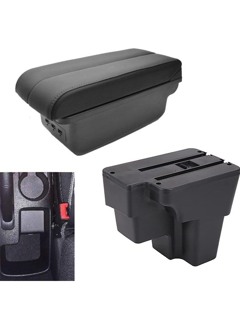 Techmaster Kia Rio 2017-2023 No Drilling Screwless Armrest Armrest  - Image 1
