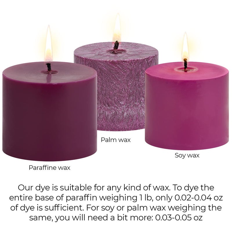 Candle Shop - Purple Color 2 oz- Dye Chips for Making Candles - Candle Wax Dye - A Great Choice of Colors - Image 5