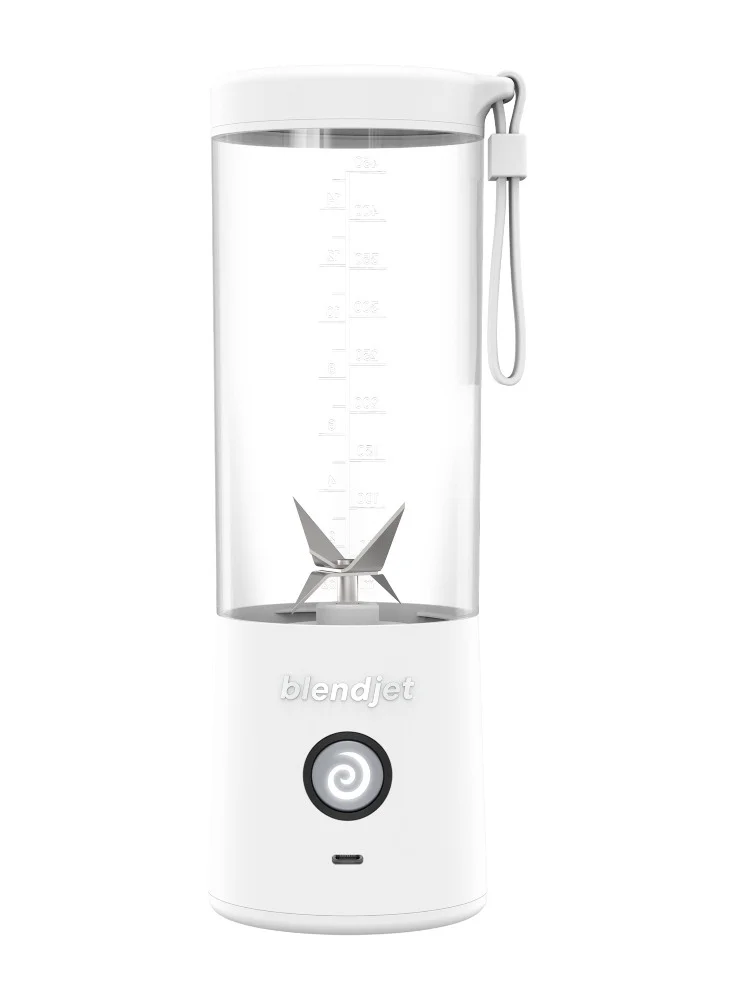 بليندجيت خلاط محمول BLENDJET V2 - أقوى خلاط مدمج في العالم خال من BPA سعة 16 أونصة - أبيض