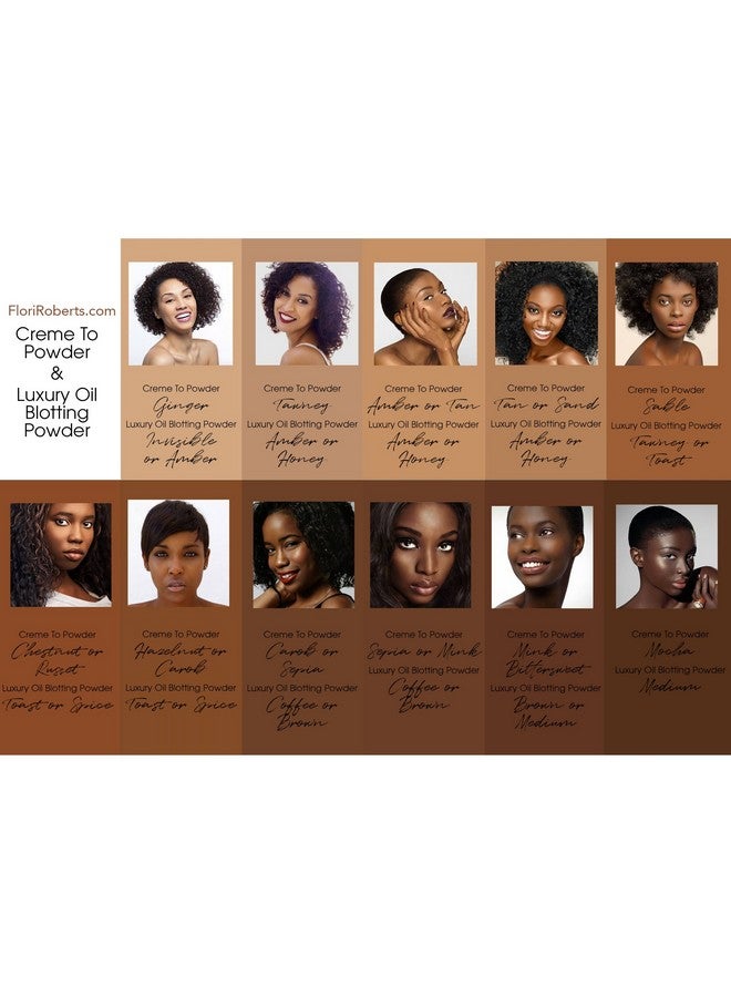 Flori Roberts Oil Blotting Pressed Powder Spice (31040)  - Image 4