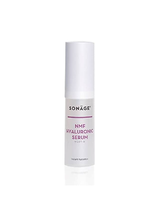 sonage Nmf Hyaluronic Serum ; Hyaluronic Acid Serum For Face ; Antiwrinkle Antiaging ; Organic Ingredients ; Professional Grade ; Crueltyfree - Image 1