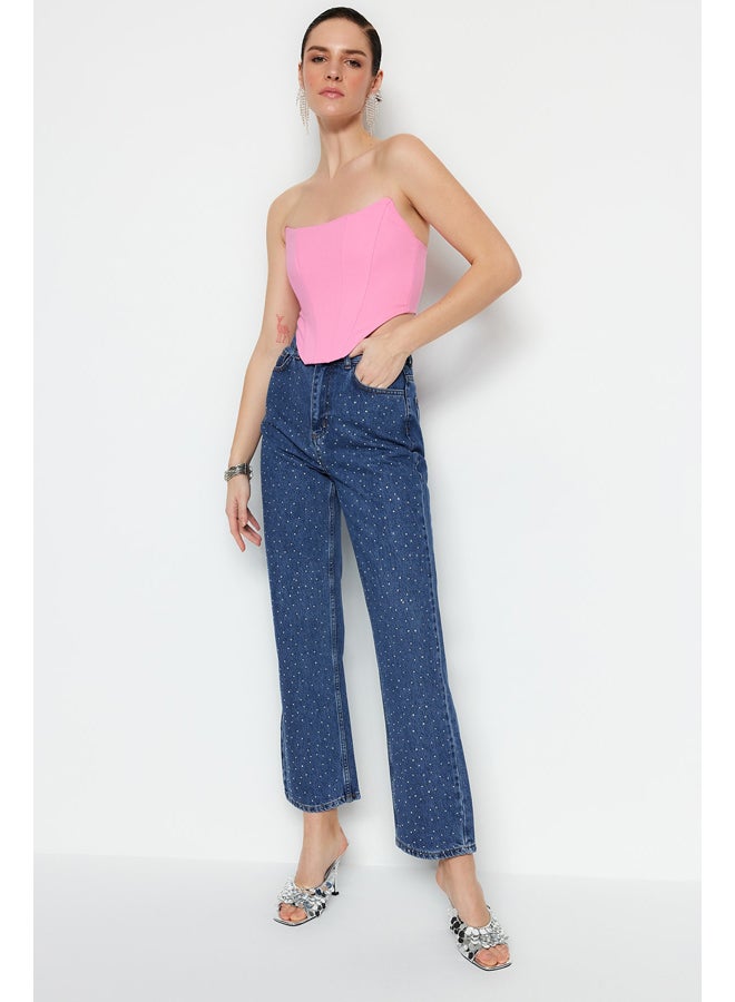 trendyol Woman Bustier Pink  - Image 2