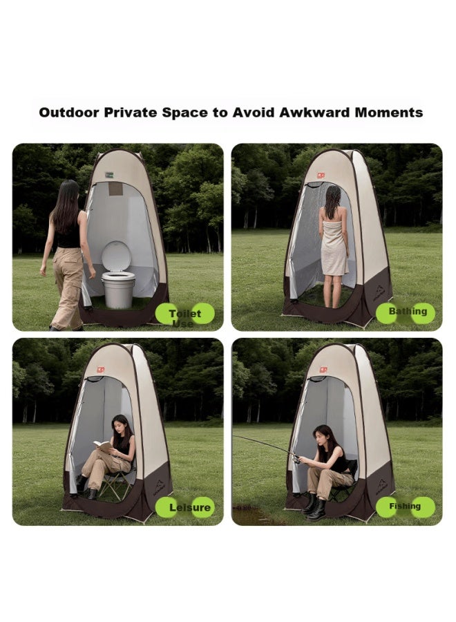 Whitepeak Outdoor Changing Tent Portable Toilet Tent Shower Changing Fishing Photography Tent Multifunctional Foldable For Self-driving - Image 5