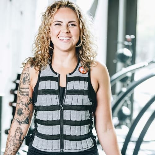 Hyperwear Hyper Vest PRO Unisex 10-Pound Adjustable Weighted Vest for Fitness Workouts, X-Large, Grey - Image 5
