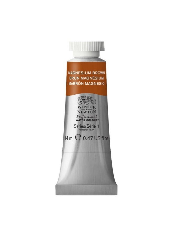 WINSOR & NEWTON Artists' Water Colour Paint 14Ml Tube - Magnesium Brown  - Image 1