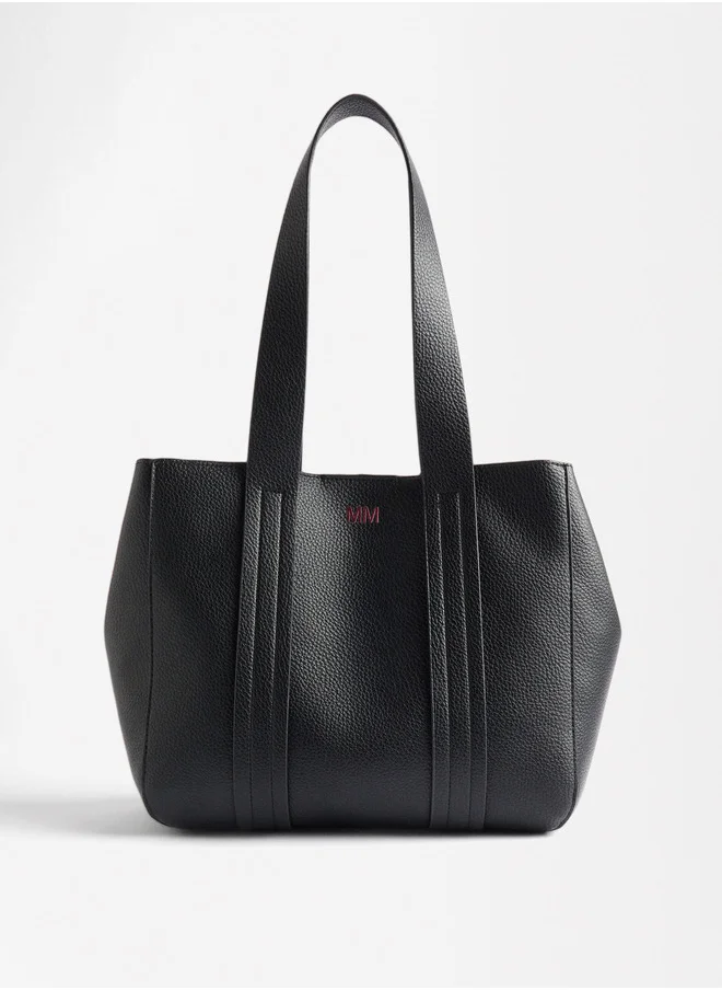 PARFOIS PERSONALIZED SHOPPER BAG WITH STRAP