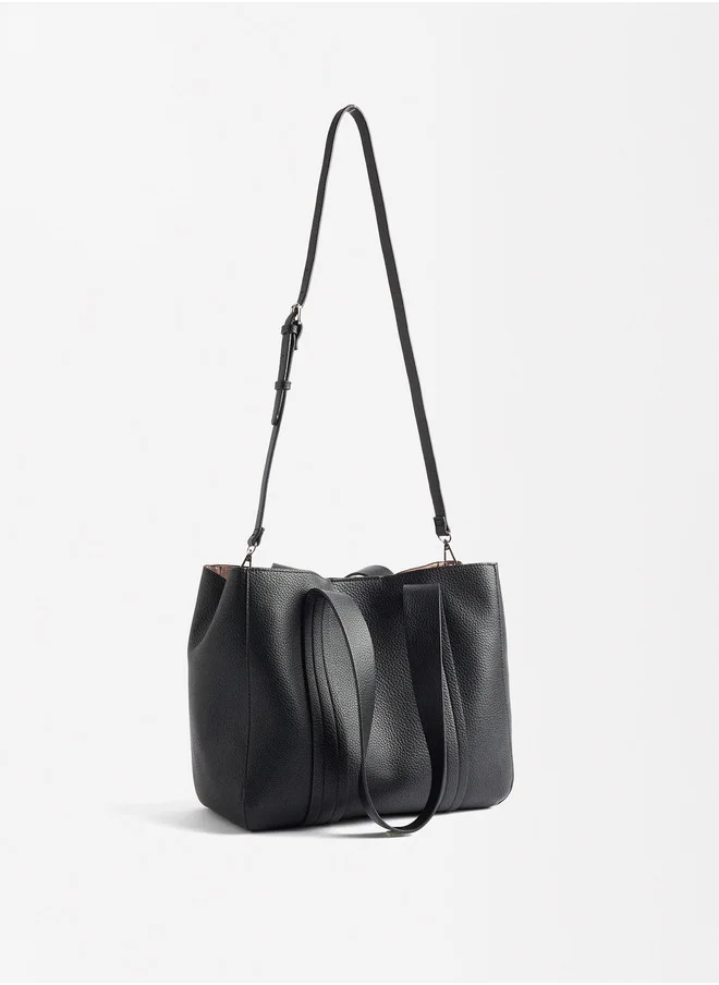 PARFOIS PERSONALIZED SHOPPER BAG WITH STRAP