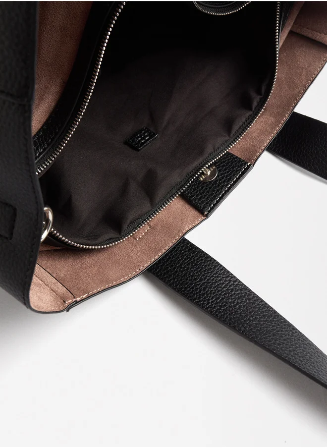 PARFOIS PERSONALIZED SHOPPER BAG WITH STRAP