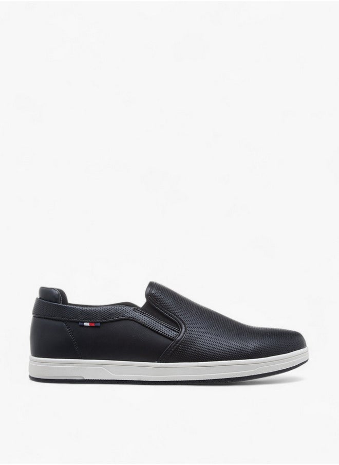 Lee Cooper - Men's Textured Slip-On Loafers - CM-1024 - Image 1