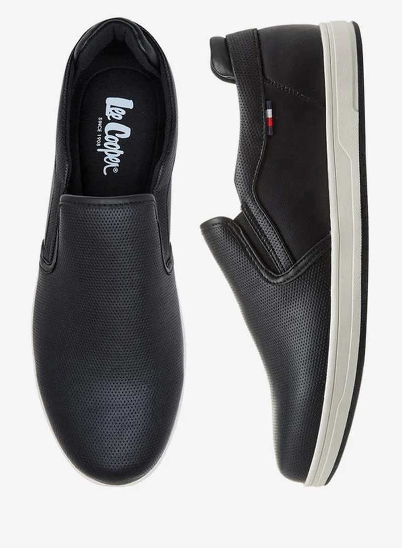 Lee Cooper BLACK Men's Textured Slip-On Loafers - CM-1024 for Men | Best Price UAE