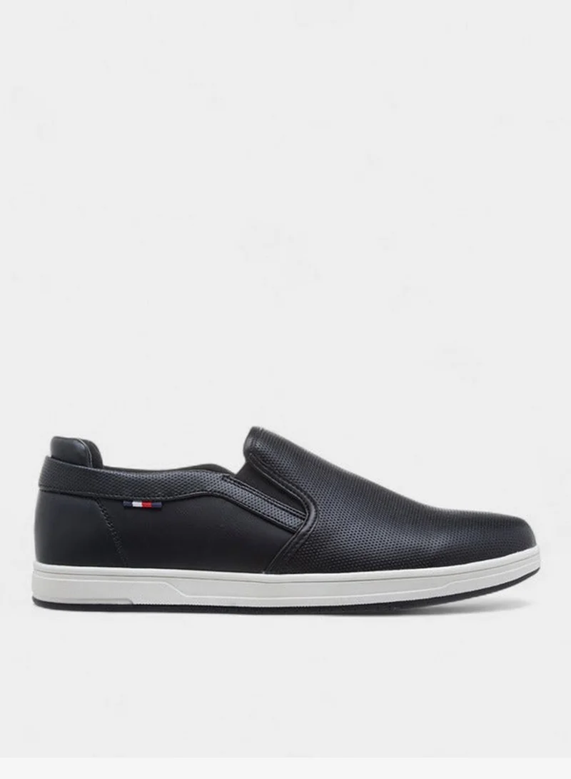 Men's Textured Slip-On Loafers - CM-1024