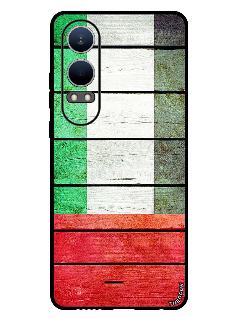 Theodor Protective Case Anti Scratch Shock Proof Bumper Cover For Oppo K12x (China) Wood Plank - Image 1