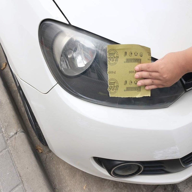 MAXMAN MAXAMN 2500 Grit Sandpaper, Wet Dry Sandpaper Sheets 9 x 11 Inches, Silicon Carbide Abrasive Sand Paper for Wood Furniture Finishing, Metal Sanding, Automotive Polishing, DIY Projects, 10 Sheets - Image 5