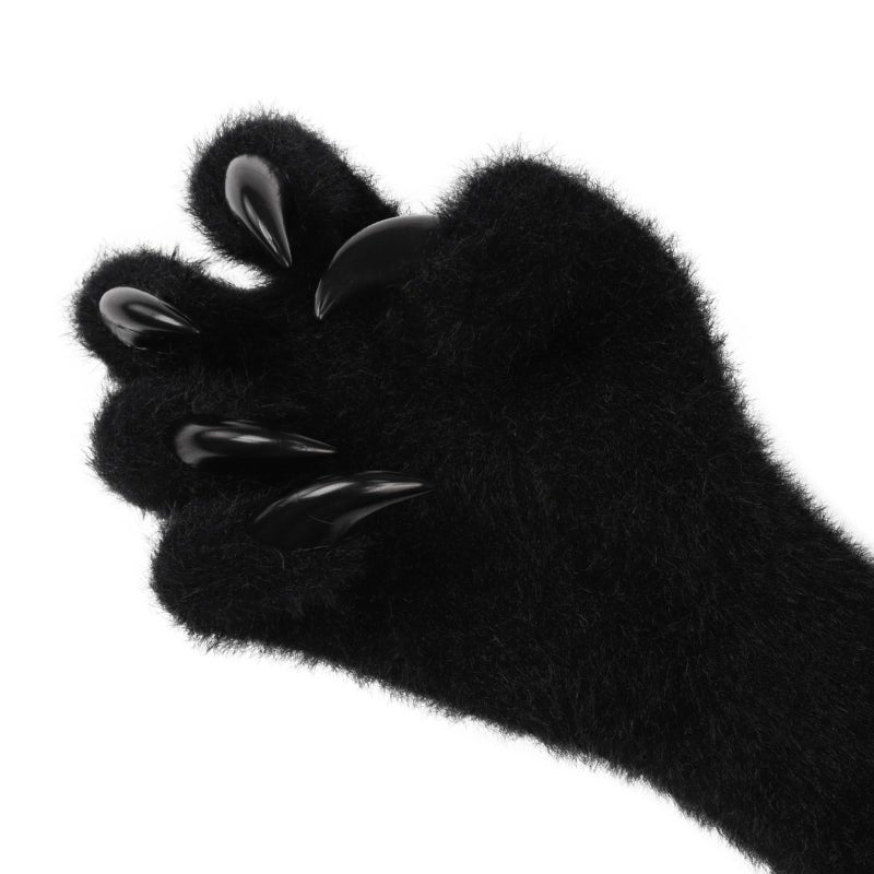 HAOAN Full Finger Paws Gloves Long Warm Mittens for Cosplay Themed Events Parties Costume Accessories - Image 4