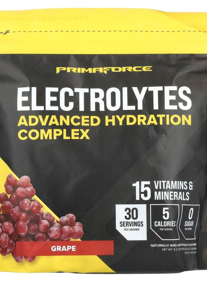 Primaforce Electrolytes Advanced Hydration Complex Grape 30 Packets 0.2 oz (5.8 g) Each