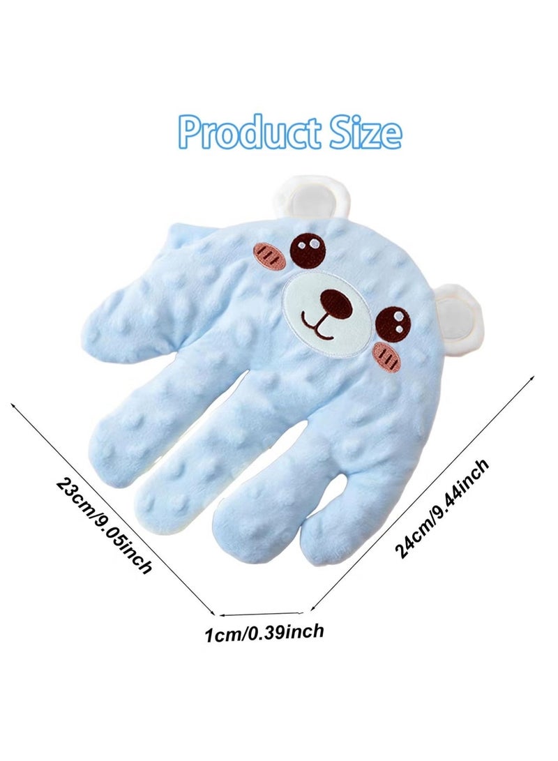 Ailily Baby Soothing Palm, Baby Patter for Sleep,Automatic Patting Patter Pillow， Startle Prevention Cartoon Animal Baby Pillow, Electric Baby Soothing Palm with Remote Control, for Newborns Baby Girl Baby Boy（blue） - Image 3