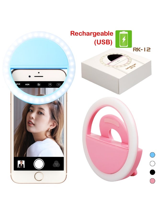 Small Ring Light for Mobile – 3 Adjustable Brightness Levels for Perfect Photos & Videos - Image 2