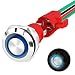 Joinfworld 19MM Latching Push Button Switch 12V 20A Heavy Duty DC 12 Volt Waterproof Push Button Light Switch On Off with Wire Socket Plug for Marine Boat Car Truck - Image 2