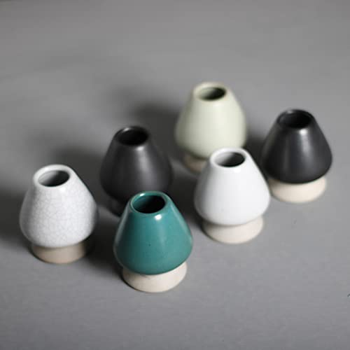 CALANDIS® Handmade Matcha Whisk Stand Tea Ceremony Teaware for Starter Professional Black | 1 Matcha Whisk Holder - Image 5