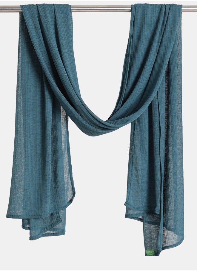 Clue Textured Cotton Scarf 