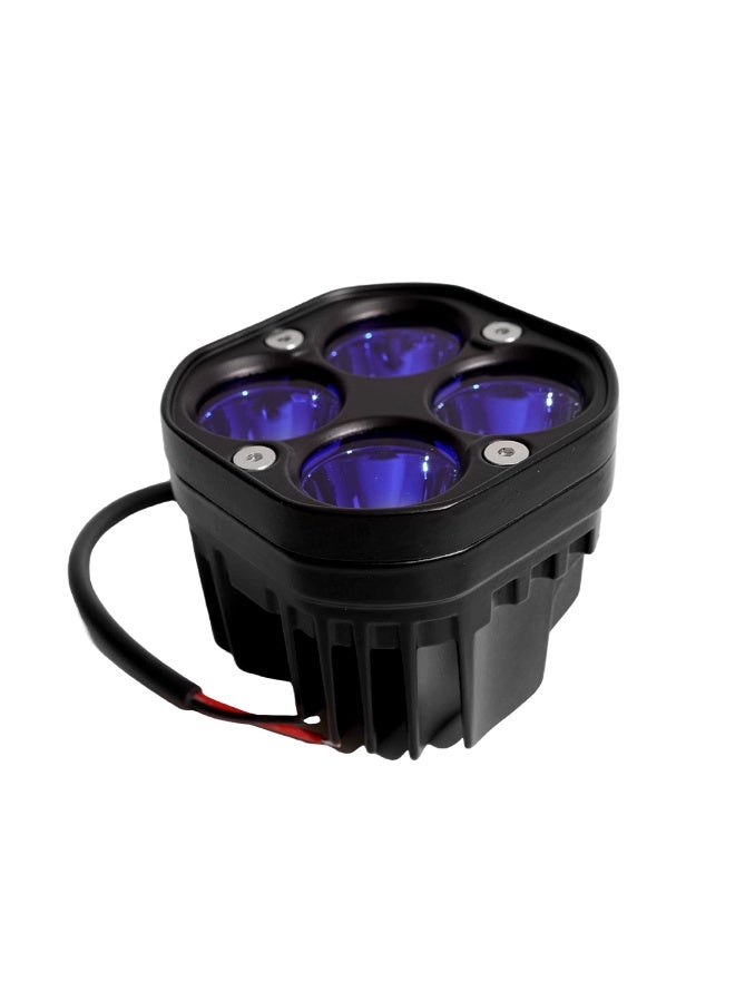 Blue LED Motorcycle Waterproof 12V Spot Lamp 9-32V High Power Light - EB11245968 - Image 3