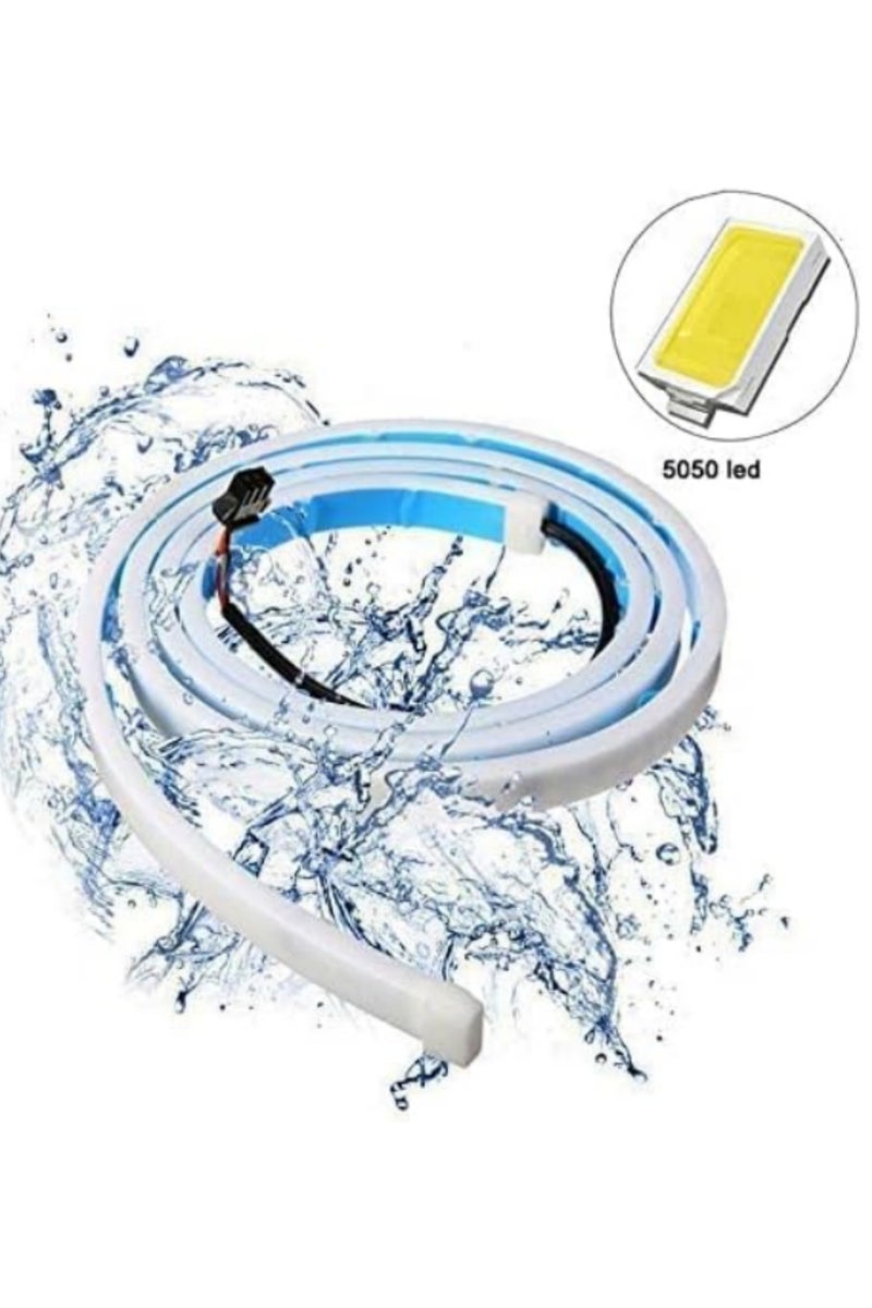 12V Car LED Strip Light Tailgate Turn Signal Bar 5 Flash Modes Brake Running Turn Hazard Reverse Universal Fit Fuse Protection 3M Adhesive Easy Install - Image 4