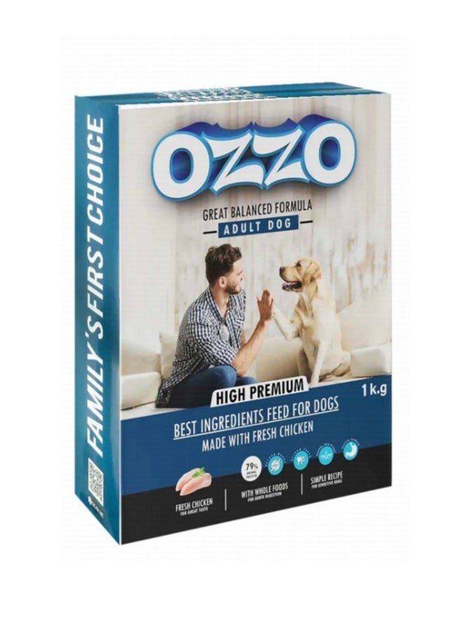 OZZO Dry Food with Chicken for Sensitive Adult Dogs 1kg 