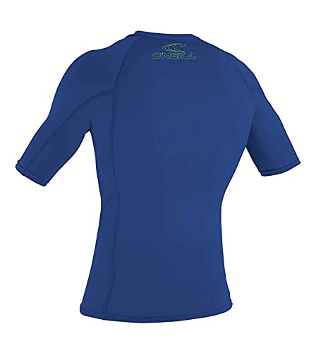 O'Neill Wetsuits Youth Basic Skins UPF 50+ Short Sleeve Sun Shirt, Pacific, 12 - Image 3