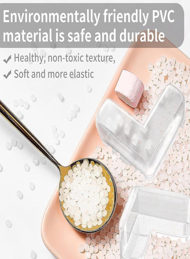 GERIX واقيات زوايا سيليكون من جيريكس | واقيات حواف وزوايا لحماية الأطفال من الحواف الحادة والطاولات والأسرة والأثاث | وسادة أمان للأطفال لحماية الأطفال - عبوة من 4 قطع - Image 3